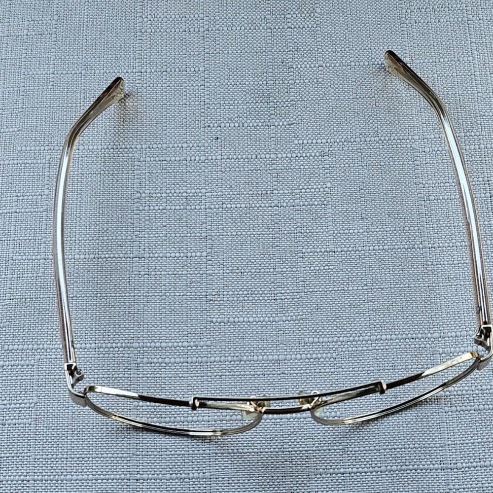 Coach Women Eyeglasses Frame LT Gold /Crys Lt Brown 56[]16 135 Glasses - Picture 11 of 11